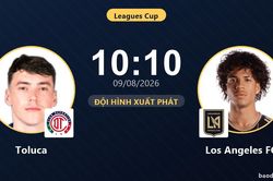 TRỰC TIẾPTrực tiếp Toluca vs Los Angeles FC: Toluca áp đảo thế trận, Los Angeles FC gồng mình chịu trận, chưa có bàn thắng