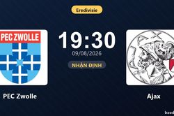 Nhận định PEC Zwolle vs Ajax: đội h&igrave;nh dự kiến