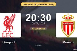 Nhận định Liverpool vs Monaco: đội h&igrave;nh dự kiến