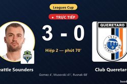 TRỰC TIẾPTrực tiếp Seattle Sounders vs Club Queretaro: Seattle Sounders nới rộng c&aacute;ch biệt 3-0