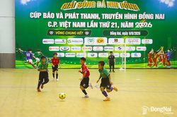 Giải b&oacute;ng đ&aacute; nhi đồng C&uacute;p B&aacute;o v&agrave; Ph&aacute;t thanh, Truyền h&igrave;nh Đồng Nai - C.P. Việt Nam lần thứ 21-2026: 2 trận đấu b&aacute;n kết gi&agrave;u cảm x&uacute;c