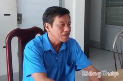 Công an Đồng Tháp tiếp nhận đối tượng truy nã ra đầu thú