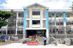Dự án Trường Phổ thông Dân tộc nội trú Pi Năng Tắc sẽ hoàn thành trong tháng 8