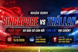 Nhận định Singapore vs Thái Lan: "Khối thép" xứ đảo có cản nổi "cơn lốc" Voi chiến?