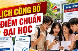 Hôm nay 9/8, những trường đại học nào công bố điểm chuẩn 2026?