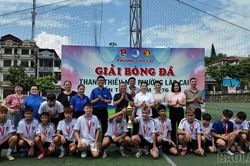 Bế mạc Giải bóng đá Thanh thiếu nhi phường Lào Cai lần thứ I, năm 2026