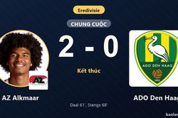 Hạ ADO Den Haag 2-0, AZ Alkmaar khởi đầu su&ocirc;n sẻ tại v&ograve;ng 1 Eredivisie