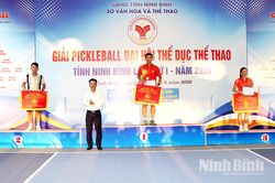 Bế mạc Giải Pickleball-Đại hội Thể dục thể thao tỉnh lần thứ I, năm 2026