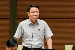 Đại biểu Quốc hội tỉnh Ph&uacute; Thọ thảo luận tại hội trường về 2 dự &aacute;n luật