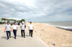 Chủ tịch UBND thành phố Lê Trí Thanh khảo sát hạ tầng du lịch đường thủy và phương án tiêu thoát lũ