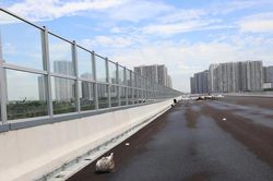 Cận cảnh 9km tường chống ồn trên Vành đai 3 TP.HCM