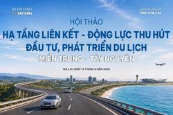 Hội thảo về li&ecirc;n kết hạ tầng, ph&aacute;t triển du lịch miền Trung - T&acirc;y Nguy&ecirc;n tại Gia Lai