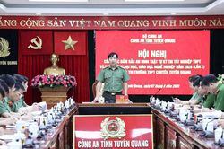 Công an Tuyên Quang triển khai phương án bảo đảm an ninh, trật tự kỳ thi tốt nghiệp THPT lần thứ 2