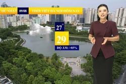 Dự báo thời tiết sáng | 09/08/2026
