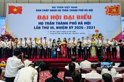 Họ Trần Hà Nội phát huy truyền thống hiếu học, nhân ái