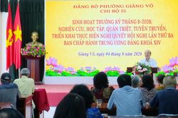 Giữ vững trận địa tư tưởng từ cơ sở