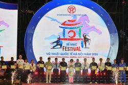 Bế mạc Festival Võ thuật quốc tế Hà Nội năm 2026