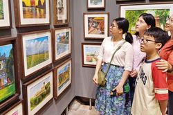 Triển lãm 'Ngàn năm di sản' tôn vinh vẻ đẹp di sản Việt Nam