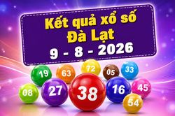 XSDL 9/8 - Kết quả xổ số Đà Lạt hôm nay 9/8/2026