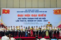 Họ Trần Hà Nội phát huy truyền thống hiếu học, nhân ái