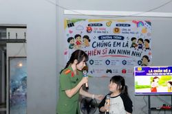 'Chiến sĩ an ninh nhí' học cách tự bảo vệ mình