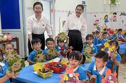 Ho&agrave;n th&agrave;nh sắp xếp, s&aacute;p nhập trường học trước 19/8