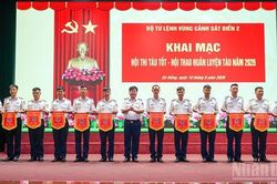 Vùng Cảnh sát biển 2 khai mạc 'Hội thi tàu tốt-Hội thao huấn luyện tàu' năm 2026