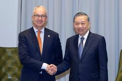 Tổng Bí thư, Chủ tịch nước Tô Lâm tiếp Đặc Phái viên của Chính phủ Australia về Đông Nam Á Nicholas Moore