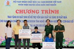 65 năm thảm họa da cam ở Việt Nam (10-8-1961 / 10-8-2026): Lan tỏa nghĩa tình, xoa dịu nỗi đau da cam