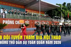 19 đội tuyển tham gia Hội thao Ph&ograve;ng thủ d&acirc;n sự to&agrave;n qu&acirc;n năm 2026