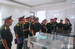 Lữ đoàn Đặc công Biệt động 1 phát huy nội lực xây dựng doanh trại chính quy