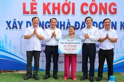 Khởi công xây dựng Nhà Đại đoàn kết cho hộ nghèo tại Hiệp Đức