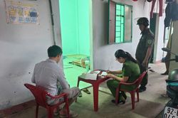 Công an xã Đại Lộc phát hiện 16 trường hợp dương tính với chất ma túy