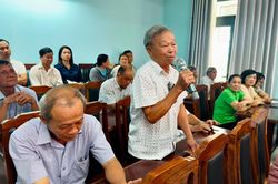 Cử tri phường An Hải kiến nghị nhiều vấn đề dân sinh