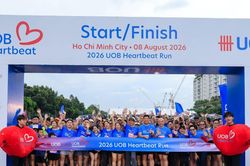 UOB Heartbeat Run 2026 gây quỹ hơn 950 triệu đồng hỗ trợ giáo dục số
