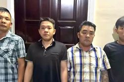 Bắt 4 đối tượng trộm ch&oacute; d&ugrave;ng s&uacute;ng tự chế bắn bị thương thượng &uacute;y c&ocirc;ng an