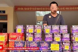 Khởi tố đối tượng mua b&aacute;n gần 3 tạ ph&aacute;o hoa nổ