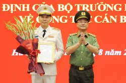 Thiếu tướng Cao Minh Huyền l&agrave;m Cục trưởng Cục Quản l&yacute; xuất nhập cảnh