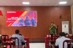 Đội Ph&ograve;ng ch&aacute;y, chữa ch&aacute;y v&agrave; cứu nạn, cứu hộ VKSND TP Cần Thơ tham gia tập huấn nghiệp vụ