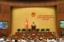 Hôm nay (10/8), Quốc hội tiếp tục thảo luận tại hội trường về các dự án luật
