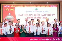 Ông Dương Xuân Hòa giữ chức Chủ tịch Hội Người cao tuổi tỉnh Hà Tĩnh