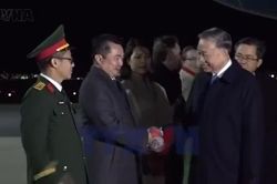 Tổng B&iacute; thư, Chủ tịch nước T&ocirc; L&acirc;m đến thủ đ&ocirc; Canberra