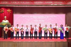 Hà Nội: Công bố 47 quyết định về công tác cán bộ sau sắp xếp bộ máy