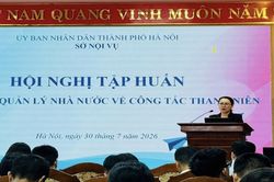Bồi dưỡng nghiệp vụ công tác thanh niên: Từ quản lý đến đồng hành, phát huy
