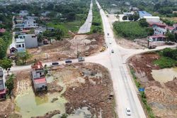 Gỡ nút thắt vốn và GPMB, hai dự án đường nối sân bay Thọ Xuân thi công trở lại'