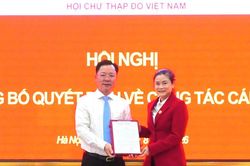Ông Nguyễn Sỹ Trường giữ chức Phó Chủ tịch Trung ương Hội Chữ thập đỏ Việt Nam
