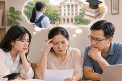 Tiền nuôi con học đại học ở Hà Nội khiến phụ huynh phải tính từng khoản