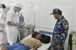 Bệnh xá đảo Nam Yết kịp thời cấp cứu ngư dân bị đột quỵ não