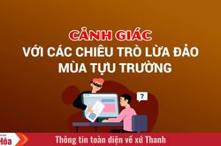Cảnh gi&aacute;c với c&aacute;c chi&ecirc;u tr&ograve; lừa đảo m&ugrave;a tựu trường