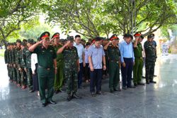 Triển khai lấy mẫu hài cốt liệt sĩ tại Nghĩa trang Liệt sĩ Quốc gia A1